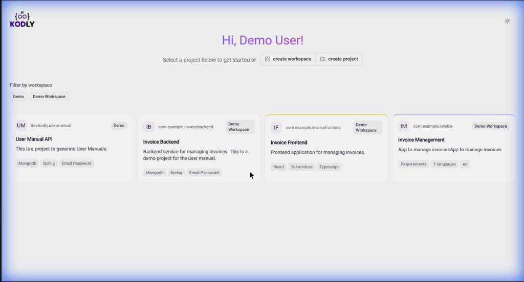 Creating a Backend Project - Kodly Manuals